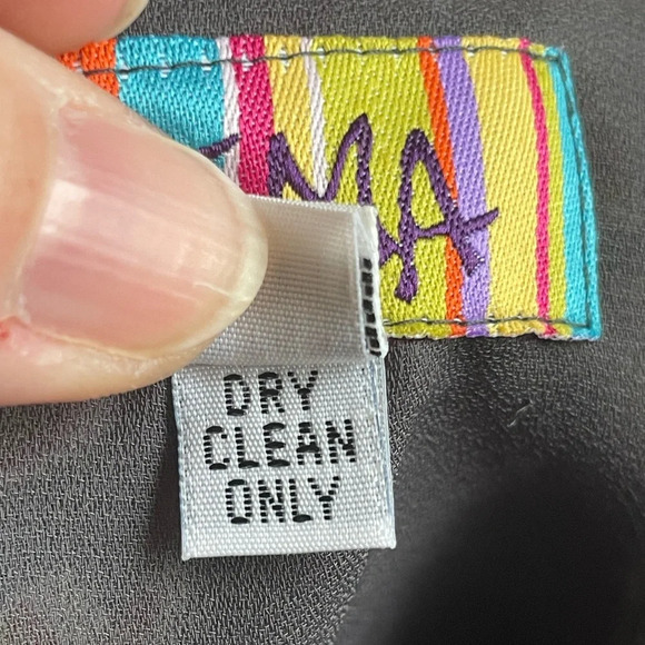 DEMA 100% Silk Hearts Floral Mixed Print Sleeveless Dress Large Party Valentines - Picture 8 of 11